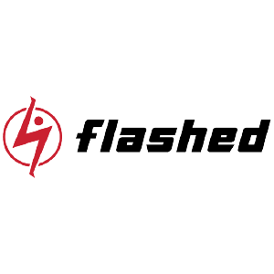 Flashed logo